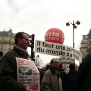 manifestation unitaire 2005-02-05 Lutte-Ouvrière 01