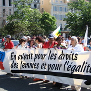 Marche mondiale des femmes à Marseille 05.2005