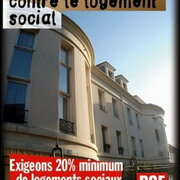 affichette PCF droit au logement