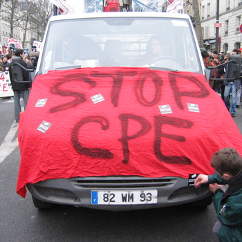 Non au CPE Manif 7 février 2006