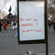 Manifestation contre le CPE - Paris