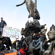 Manifestation contre le CPE - Paris