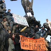 Manifestation contre le CPE - Paris