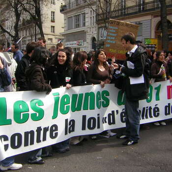 Manif CPE le 11.04.06