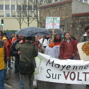 manifestation contre l'EPR Cherbourg