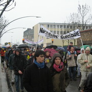 manifestation contre l'EPR Cherbourg