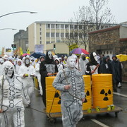 manifestation contre l'EPR Cherbourg