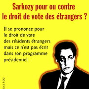 Sarkozy droit de vote