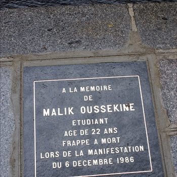 Hommage à Malik Oussekine