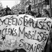 Manif lycéenne pour les sans-papiers