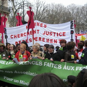 Manifestation contre les violences faites aux femmes