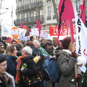 Manifestation contre les violences faites aux femmes