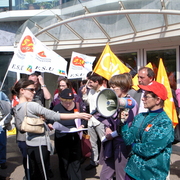 Manifestation des statisticiens