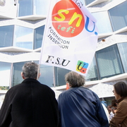 Manifestation des statisticiens