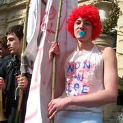 Manif anti CPE Amiens