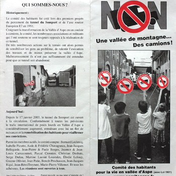Effets du transport routier en région Pyrénées