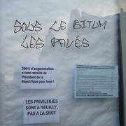 Sous le bitume, les pavés