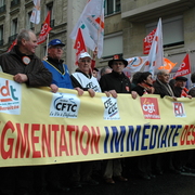 Manifestation intersyndicale 6 mars 2008