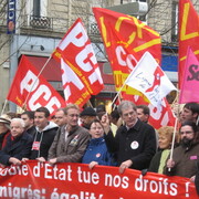 tête de la manif du 5 avril