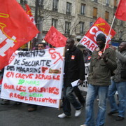 agents de sécurité en grève