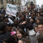 Manifestation lycéenne du 8 avril 2008