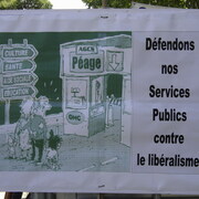Journée de défense des services publics à Brignoles (83) samedi 14 juin 2008