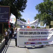 Journée de défense des services publics à Brignoles (83) samedi 14 juin 2008