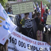 Journée de défense des services publics à Brignoles (83) samedi 14 juin 2008
