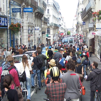 Vélorution à Angers