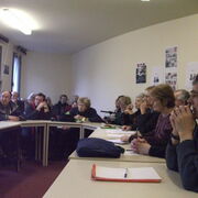 Participants à la conférence de presse
