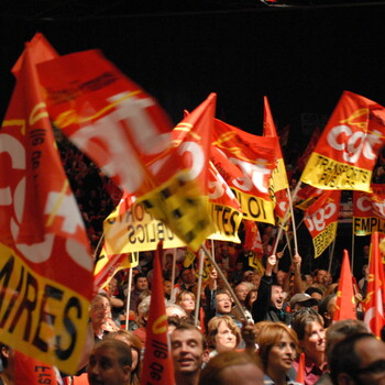 CGT meeting Zénith du 25 septembre 2008