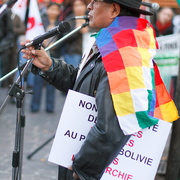 Solidarité avec Evo Morales