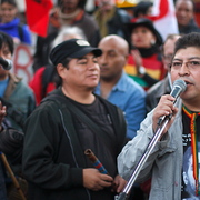 Solidarité avec Evo Morales