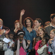 Rassemblement des partisans de Ségolène Royal, le 27 septembre 2008, au Zénith de Paris