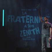 Rassemblement des partisans de Ségolène Royal, le 27 septembre 2008, au Zénith de Paris