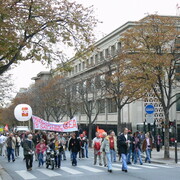 Journée d'action syndicale mondiale 7 oct.2008