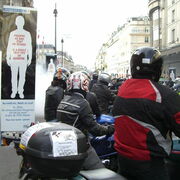 Paris 23/02/07 Motards en colère
