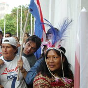 Asuncion Partisans de Lino Oviedo - femme indienne