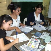 Asuncion Les bureaux de vote