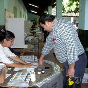 Asuncion Les bureaux de vote