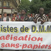 Salariés sans papiers de DMMS (Paris 20e)