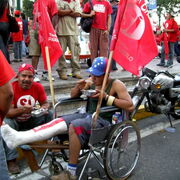venezuela Manifestation pour le Si au réferendum constitutionnel