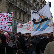 Solidarité Gaza Marseille 3 janvier 2009