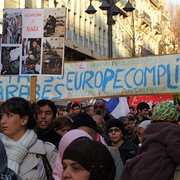 Solidarité Gaza Marseille 3 janvier 2009