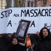 Solidarité Gaza Marseille 3 janvier 2009