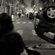Violences fin de manif Paris