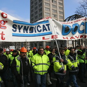 Manif Le Havre 29 1 09