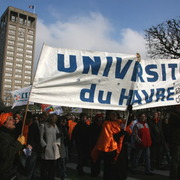 Manif Le Havre 29 1 09