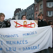 Manif de la maternelle à l'unviersité
