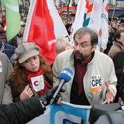 Tête de manif le 28 mars 2006